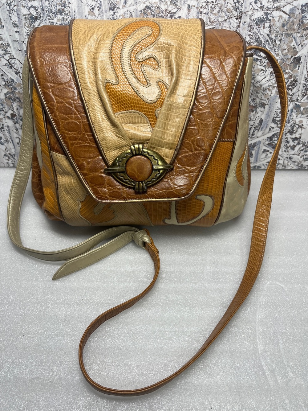 Vintage Sharif Crossbody Purse